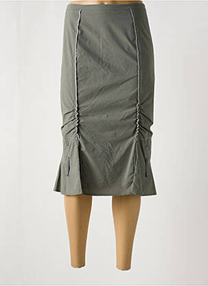 Fustă midi gri CHRISTINE LAURE femeie