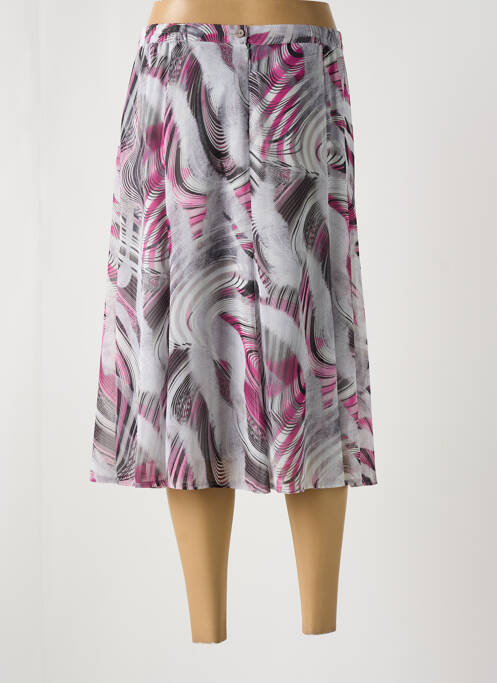 Fustă midi roz GEVANA femeie