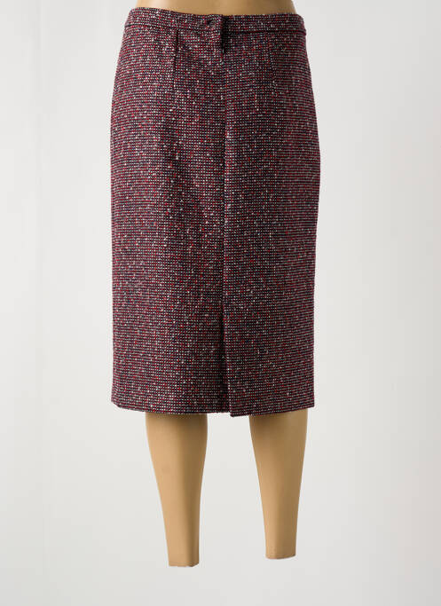 Fustă midi roșu GEVANA femeie