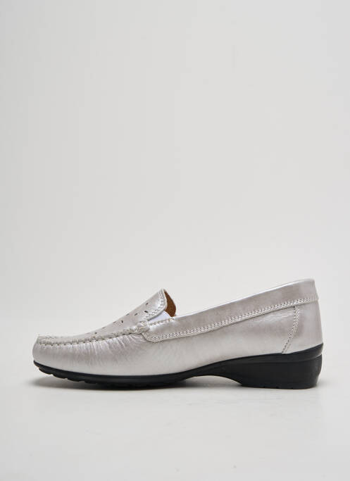Mocasini argintiu SEMELFLEX femeie