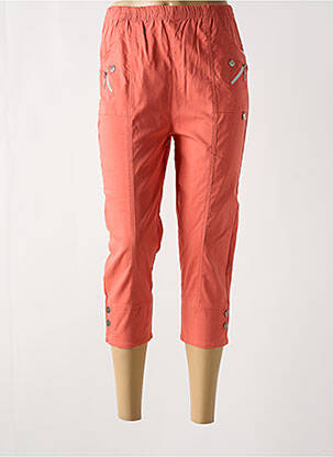 Pantalon trei sferturi portocaliu CHERRY B femeie