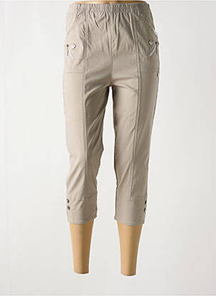 Pantalon trei sferturi gri CHERRY B femeie