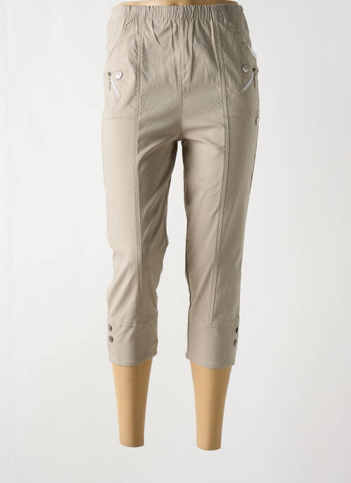 Pantalon trei sferturi gri CHERRY B femeie