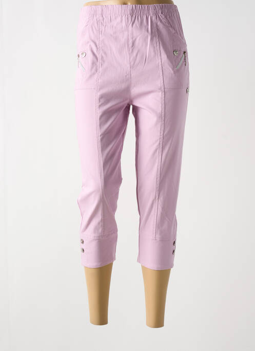 Pantalon trei sferturi violet CHERRY B femeie