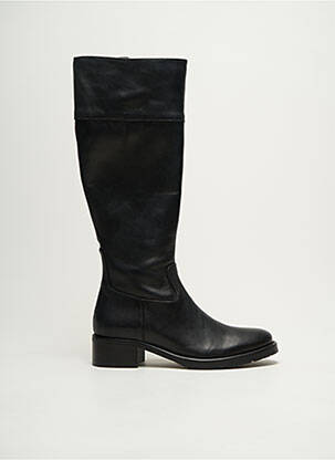 Cizme material neted toc de 7 la 9 cm negru DONNA MODELLO femeie