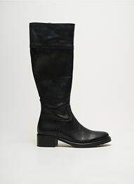 Cizme material neted toc de 7 la 9 cm negru DONNA MODELLO femeie