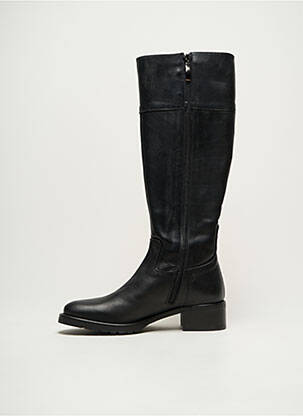 Cizme material neted toc de 7 la 9 cm negru DONNA MODELLO femeie