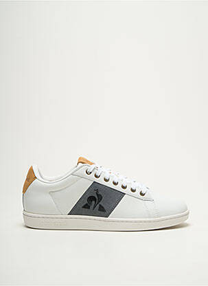 Adidași vârf rotund vârf rotund alb LE COQ SPORTIF bărbat