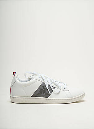 Adidași vârf rotund vârf rotund alb LE COQ SPORTIF bărbat