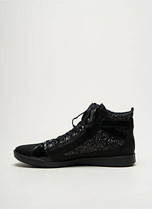 Adidași închidere cu fermoar și șireturi toc plat până la 3 cm negru PATAUGAS femeie