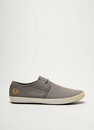 Adidași vârf rotund vârf rotund gri FRED PERRY bărbat