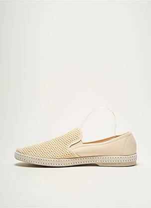 Slip-on-uri vârf rotund vârf rotund bej RIVIERAS bărbat
