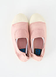 Slip-on-uri vârf rotund vârf rotund roz BENSIMON fată