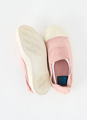 Slip-on-uri vârf rotund vârf rotund roz BENSIMON fată