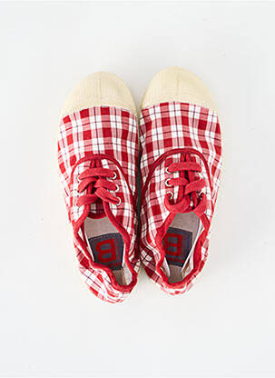 Adidași vârf rotund vârf rotund roșu BENSIMON copil