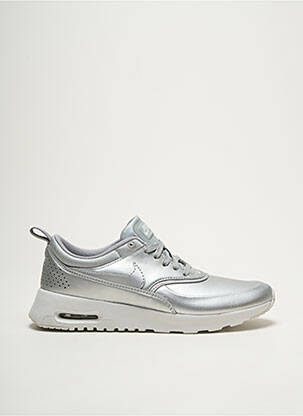 Adidași branț detașabil toc platformă argintiu NIKE unisex