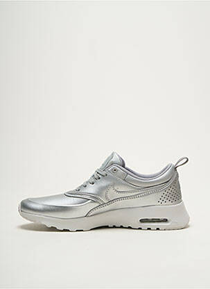 Adidași branț detașabil toc platformă argintiu NIKE unisex
