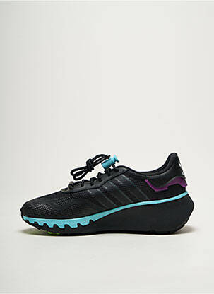 Adidași țesătură satinată toc de 4 la 6 cm negru ADIDAS femeie