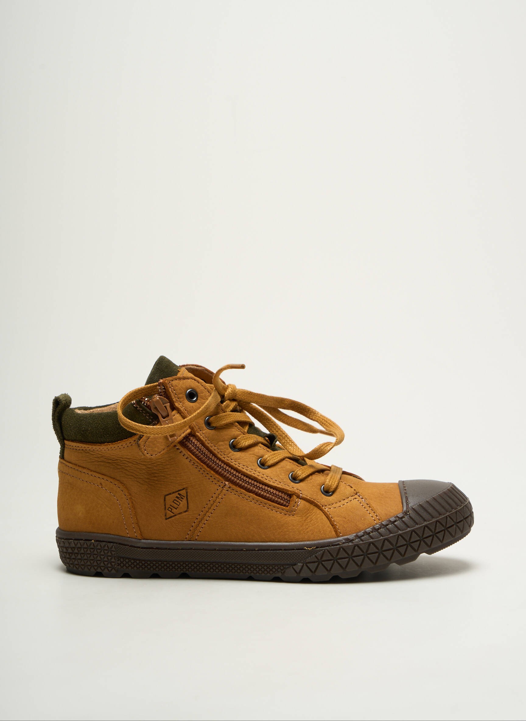 Adidași vârf rotund vârf rotund maro PALLADIUM băiat