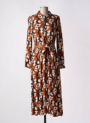 Rochie lungă maro KING LOUIE femeie