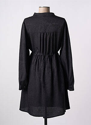 Rochie scurtă mâneci lungi mâneci lungi negru CALIE femeie
