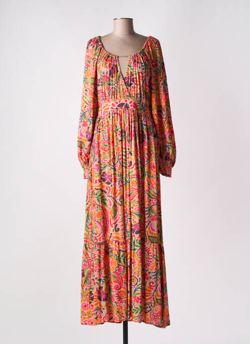 Rochie lungă portocaliu LA PETITE ETOILE femeie