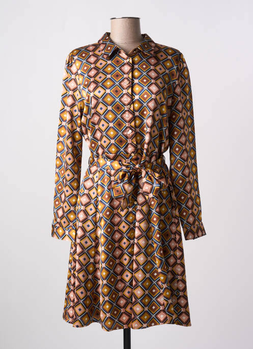 Rochie scurtă maro LA PETITE ETOILE femeie