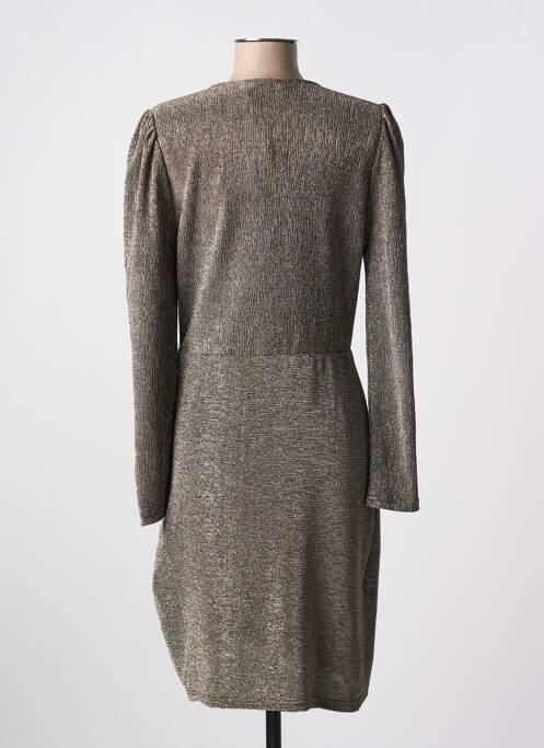 Rochie midi auriu LA PETITE ETOILE femeie