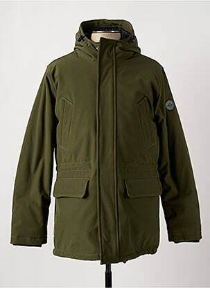 Parka mâneci lungi cu glugă verde DAYTONA bărbat