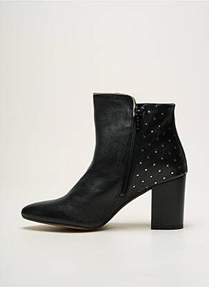 Botine/ghete material neted toc de 4 la 6 cm negru MELLOW YELLOW femeie