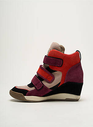 Adidași toc platformă toc de 7 la 9 cm violet ASH femeie
