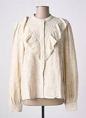 Cămașă bej FRNCH femeie