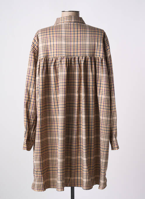 Rochie scurtă bej RUE MAZARINE femeie