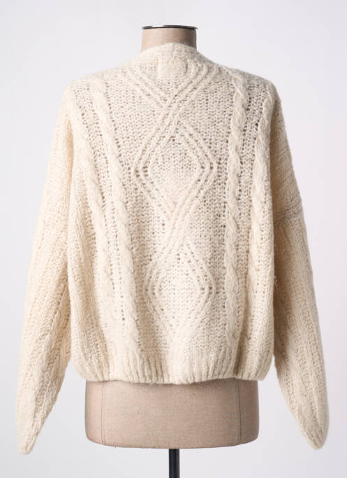 Vestă cu mâneci lungi bej STUDIO PARISIEN femeie