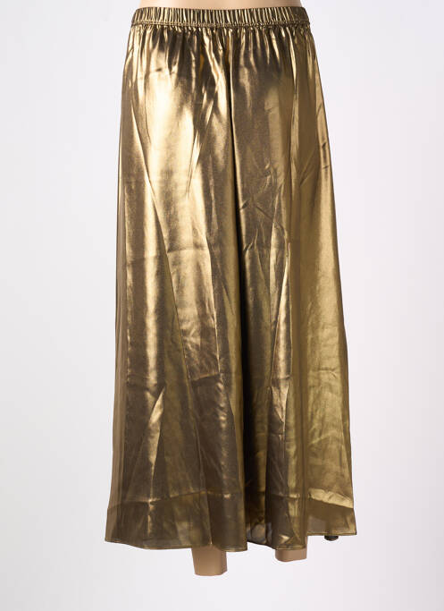 Fustă midi auriu DES PETITS HAUTS femeie