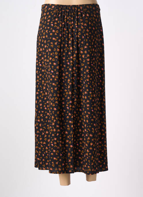 Fustă midi negru DES PETITS HAUTS femeie