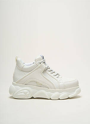 Adidași toc platformă toc de 4 la 6 cm alb BUFFALO femeie