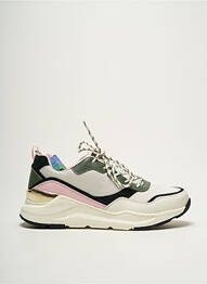 Adidași vârf rotund toc de 4 la 6 cm roz SKECHERS femeie