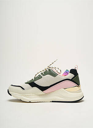 Adidași vârf rotund toc de 4 la 6 cm roz SKECHERS femeie