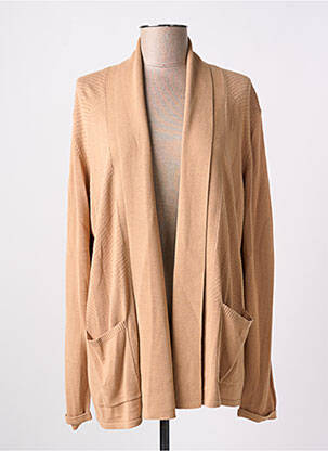 Vestă cu mâneci lungi maro CHRISTINE LAURE femeie