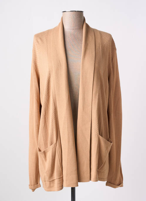 Vestă cu mâneci lungi maro CHRISTINE LAURE femeie