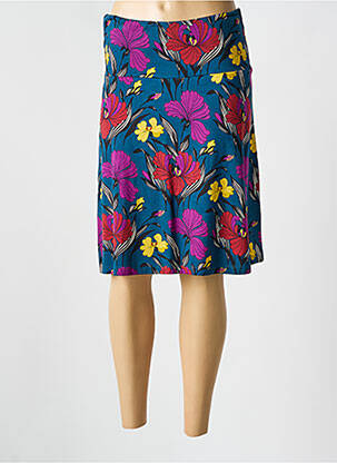 Fustă midi albastru KING LOUIE femeie