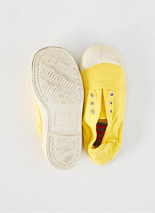 Slip-on-uri vârf rotund vârf rotund galben BENSIMON copil