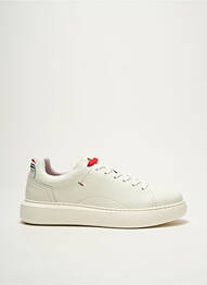 Adidași material neted vârf rotund alb KICKERS bărbat
