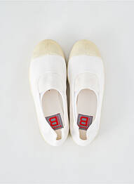 Slip-on-uri vârf rotund toc plat până la 3 cm alb BENSIMON femeie