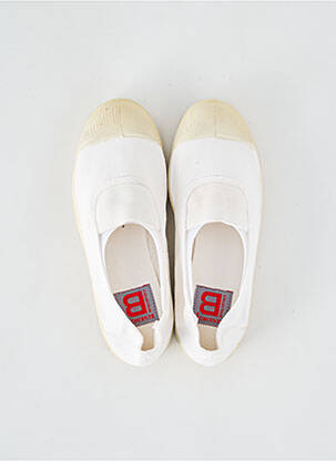 Slip-on-uri vârf rotund toc plat până la 3 cm alb BENSIMON femeie