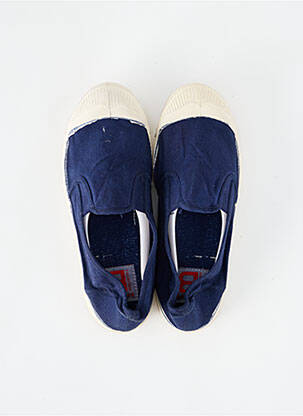Slip-on-uri vârf rotund toc plat până la 3 cm albastru BENSIMON femeie