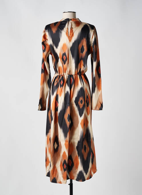 Rochie lungă maro LES IMPATIENTES femeie