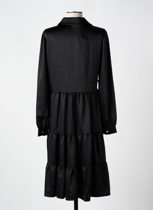 Rochie midi negru LES IMPATIENTES femeie