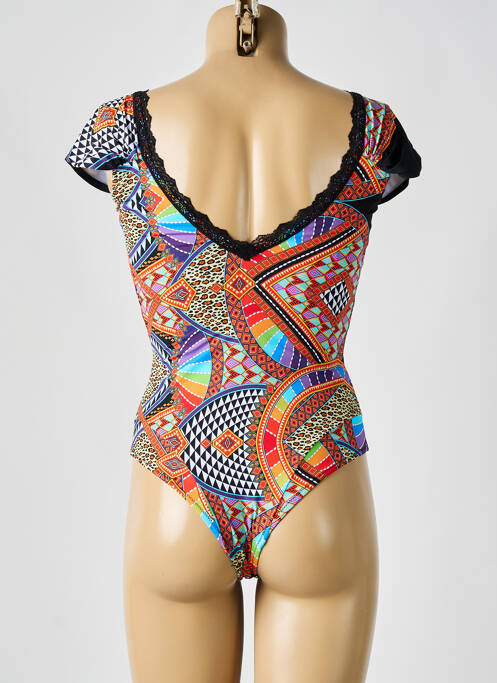 Costum de baie dintr-o singură piesă roșu REVE EN DENTELLE femeie